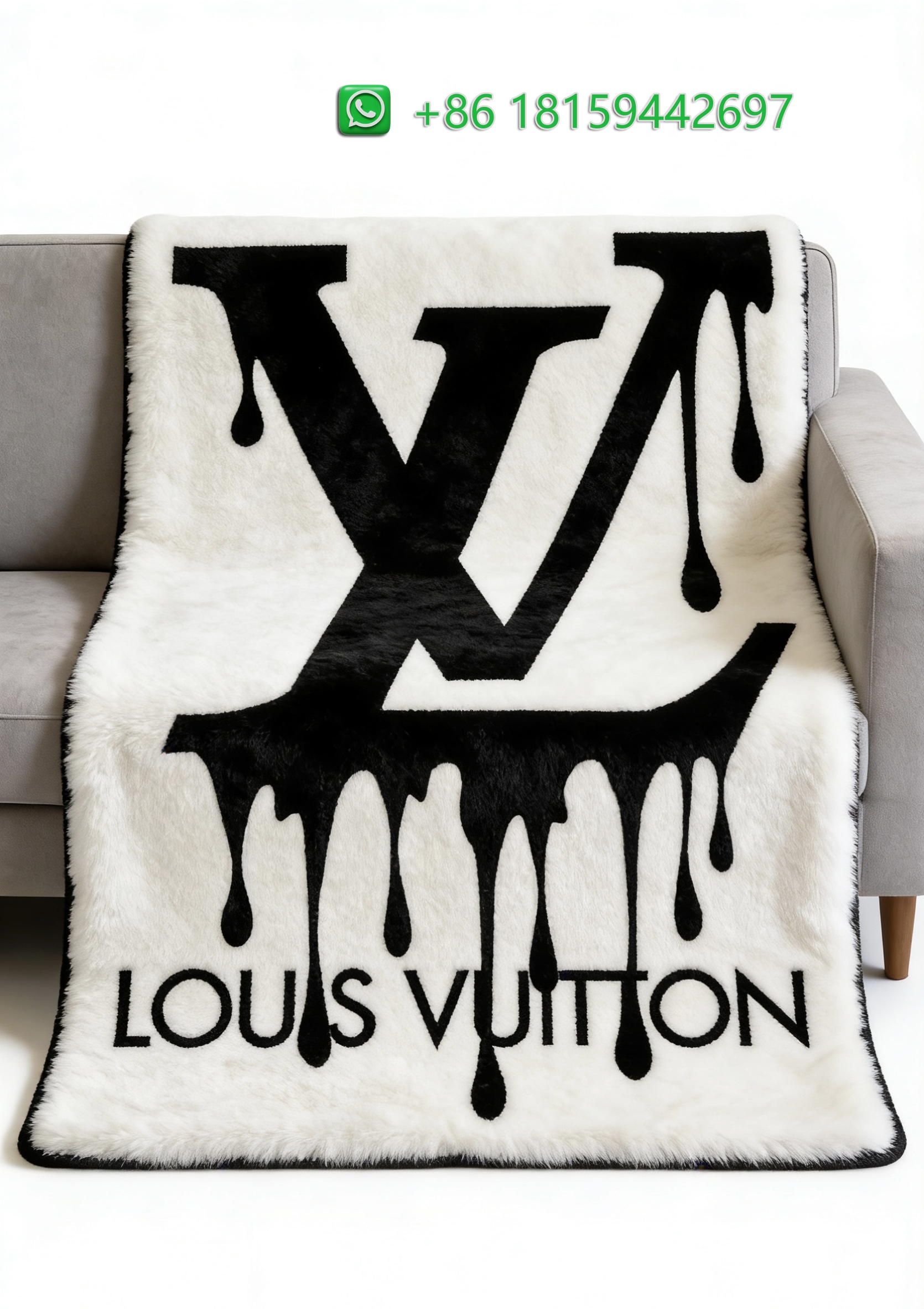 Louis Vuitton Throw Blankets